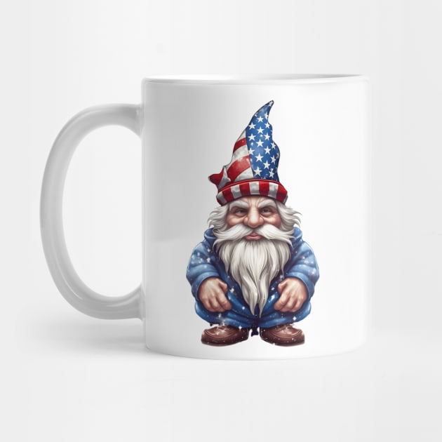 4th of July Gnome #2 by Chromatic Fusion Studio